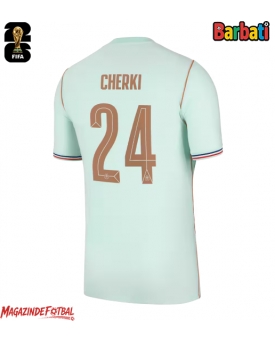Franța Rayan Cherki #24 Tricou Fotbal Replică Mondial 2026 Barbati Deplasare Franța Rayan Cherki #24 Tricou Fotbal Replică Mondial 2026 Barbati Deplasare